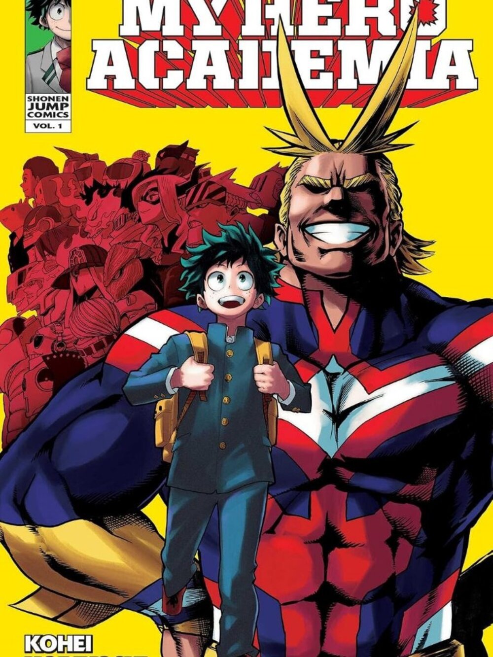 My Hero Academia, Vol. 1: Izuku Midoriya: Origin - Anime Manga Reading Nerd Gift